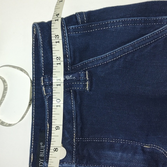 Judy Blue  Dark Wash Carpenter Shorts Women's Size Small - Picture 7 of 9